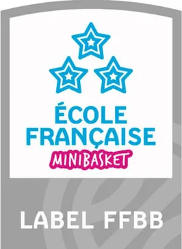 Label FFBB École Française de Minibasket — 3 étoiles
